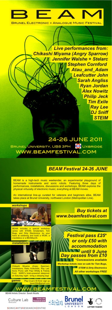 Beam Festival Flyer